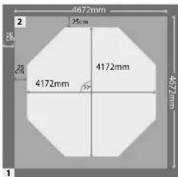 GRE 790302 - GROUND LAYOUT - TRAZADO EN EL TERRENO - TRACE AU SOL - 1