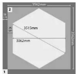 GRE 790302 - - ABSTECKEN Auf DEM BODEN - TRACCIATURA NEL SUOLO - GRONDLIJNEN UITZETTEN - TRACING NO SOLO - 3