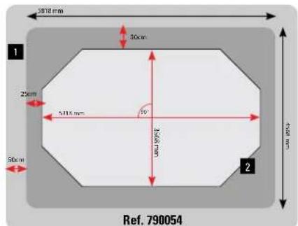 GRE 790202 - GROUND LAYOUT - TRAZADO EN EL TERRENO - TRACÉ AU SOL - ABSTECKEN AUF DEM BODEN - 1