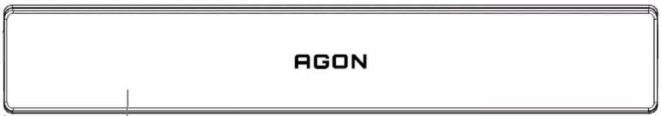 AOC AGON AGK700 - Disposition du périphérique et présentation fonctionnelle - 2