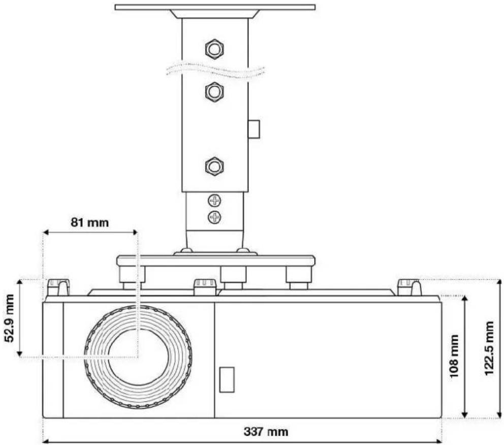 INFOCUS Quantum Laser INL156 - Montage au plafond - 1