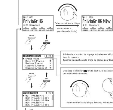 CASIO Privia PXS7000 - Opérations de base communes - 2