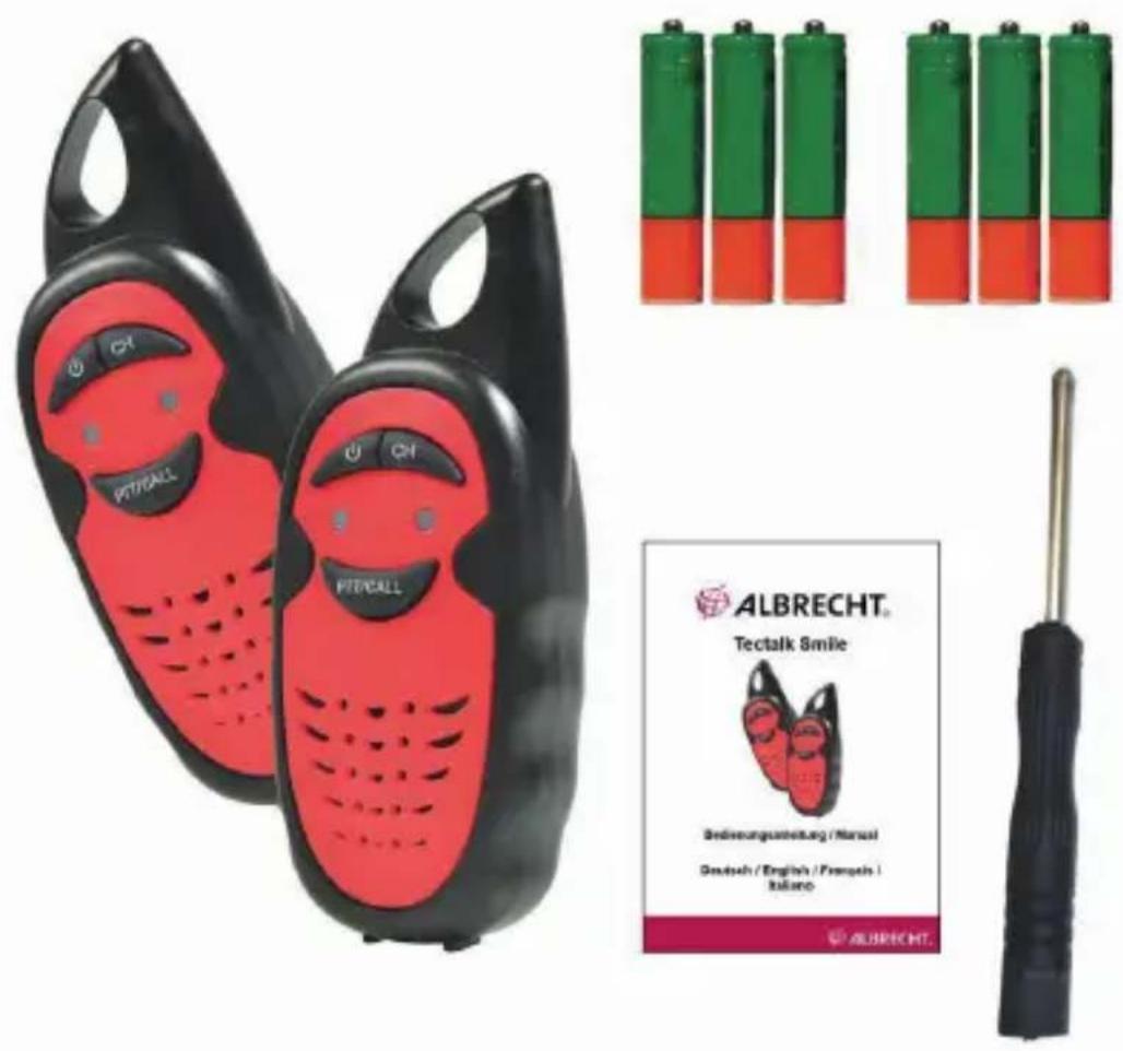 ALBRECHT Tectalk Smile - Unité principale et accessoires - 1