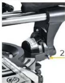 Zipper ZIKGS210DS - Feineinstellung der Winkellage 45° (mittels Anschlagwinkel) - 2