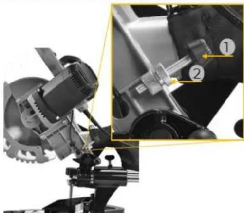 Zipper ZIKGS210DS - Schnittiefenbegrenzung einstellen - 1