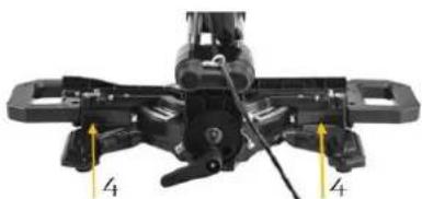 Zipper ZIKGS210DS - Locking / unlocking the machine head - 1