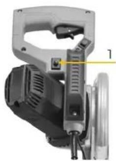 Zipper ZIKGS210DS - Mise en marche/arrêt du laser - 1