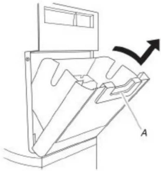 MAYTAG W10267701RP - Retrait et réinstallation du bac d'entreposage des glaçons : - 2