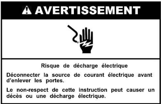 MAYTAG W10267701RP - Démontage des portes et charnières. - 1