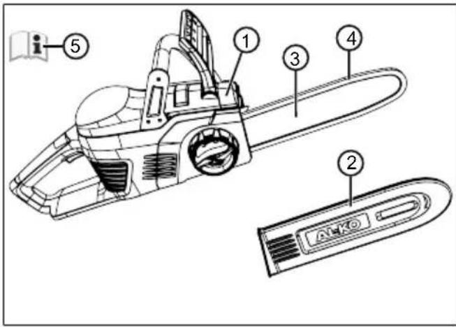 AL-KO CS 4030 - Zakres dostawy - 1