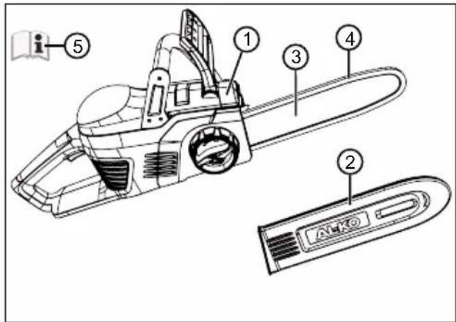AL-KO CS 4030 - Lieferumfang - 1