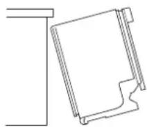 JENN-AIR UDT518SAFP - Move dishwasher into cabinet opening - 1