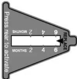 JENN-AIR JFX2897DRM - Installation du témoin de statut de filtre - 1