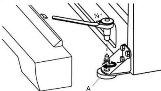 JENN-AIR JFX2897DRM - To Adjust the Cabinet Tilt: - 2