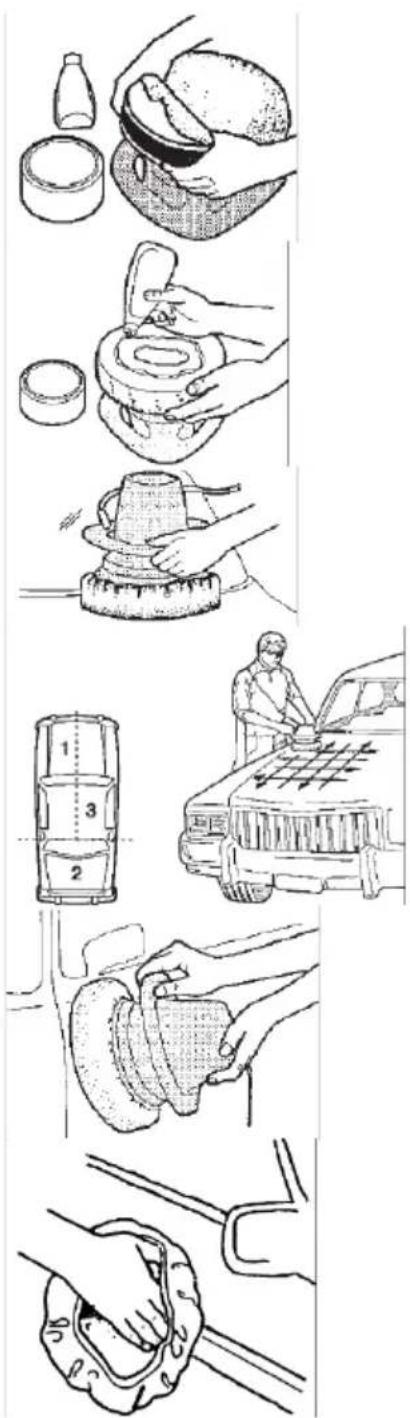 PowerPlus POWX04960 - When using wax and polishes, please observe the manufacturers' instructions - 1