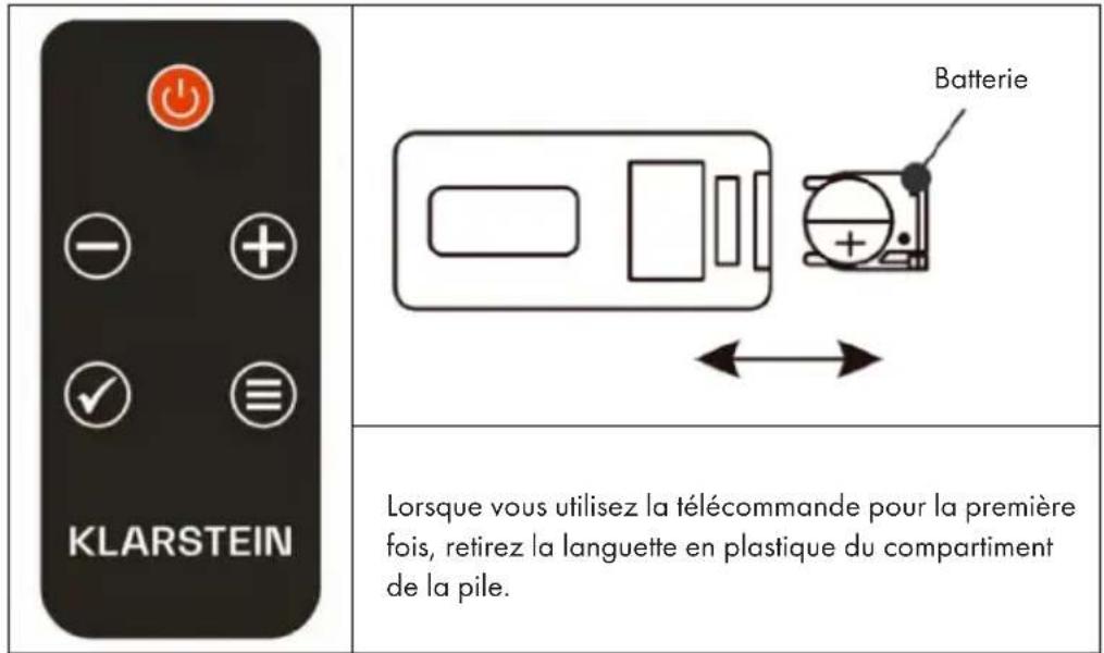 Klarstein Nevis Peak - Télécommande - 1