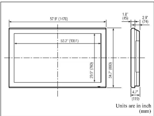 NEC PlasmaSync 42XM4 - NOTE: - 3
