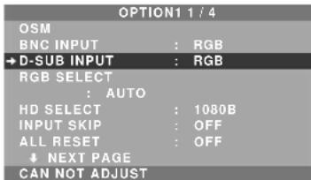 NEC PlasmaSync 42XM4 - Checking the signal being transmitted to RGB1 terminal - 1