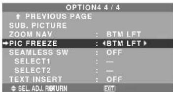 NEC PlasmaSync 42XM4 - Displaying still images in the sub screen - 1