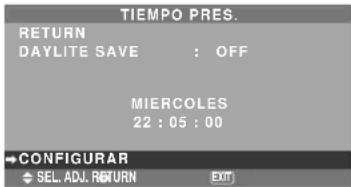 NEC PlasmaSync 42XM4 - TIEMPO PRES. - 2