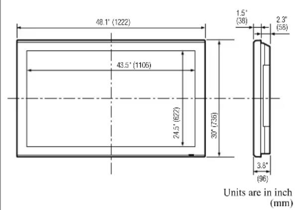 NEC PlasmaSync 42XM4 - NOTE: - 2
