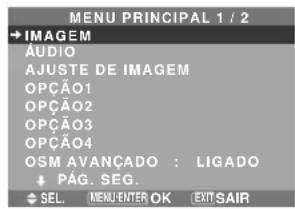 NEC PlasmaSync 42XM4 - ■ Modo menu avançado - 1