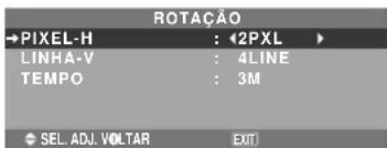 NEC PlasmaSync 42XM4 - Ajustar a função ROTAÇÃO manualmente - 1