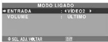 NEC PlasmaSync 42XM4 - Definir o modo de energia - 1
