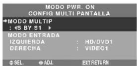 NEC PlasmaSync 42XM4 - ■ Ajustes de ENTRADA - 2