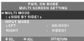 NEC PlasmaSync 42XM4 - PICTURE IN PICTURE SIDE BY SIDE - 2