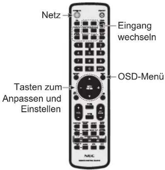 NEC MultiSync ME651MPi4 - Informationen zu Kabeln - 2