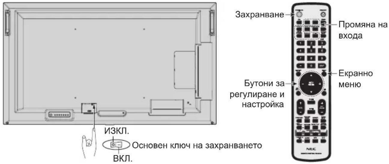 NEC MultiSync ME651MPi4 - Информация за кабелите - 1