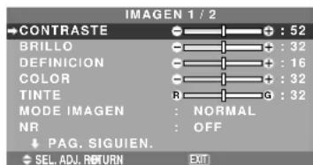 NEC PlasmaSync 50XM5 - Funciones de Menú - 4