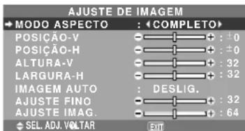 NEC PlasmaSync 50XM5 - ■ Quando "IMAGEM AUTO" está "DESLIG." - 1