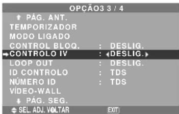 NEC PlasmaSync 50XM5 - Ativar/desativar a transmissão sem fios do controle remoto - 1