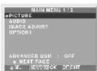 NEC PlasmaSync 50XM5 - Menu Operations - 1