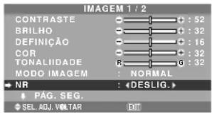 NEC PlasmaSync 50XM5 - Reduzir o ruído da imagem - 1