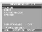 NEC PlasmaSync 61XM4 - Funciones de Menú - 1