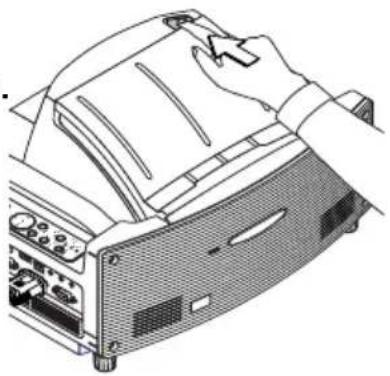NEC WT600 - Opening the mirror - 1