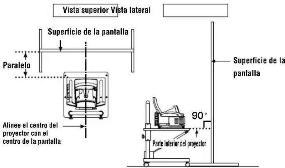 NEC WT600 - Ajuste de la posición y tiempo de laImagen proyectada (Ajustes de enfoque) - 2