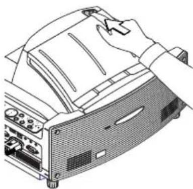 NEC WT600 - Ouverture du miroir - 1