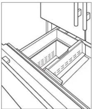 Sub-Zero CL4250SO - Pour installer les paniers du congelateur (modèle à congelateur inférieur): - 2