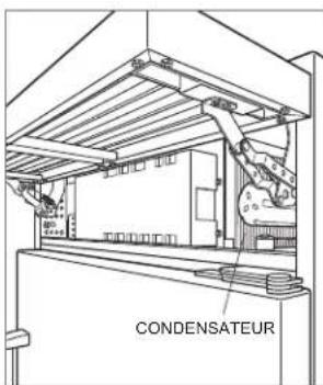Sub-Zero CL4250SO - Pour nettoyer le condensateur : - 1