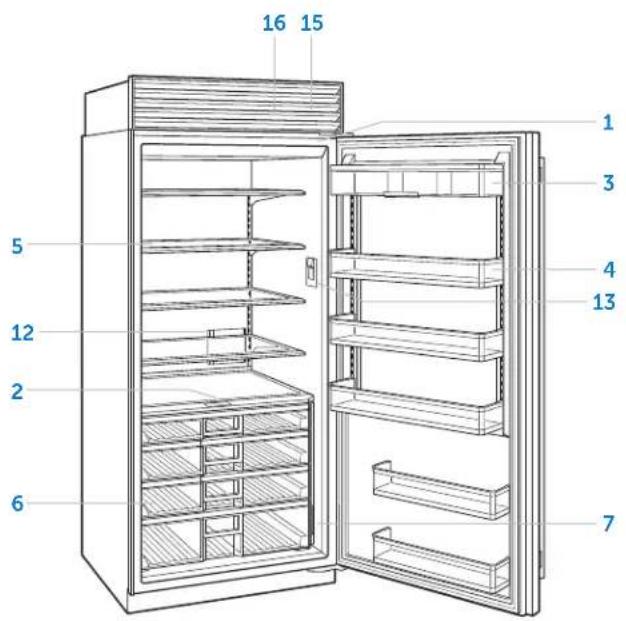 Sub-Zero CL4250SO - FEATURES - 1