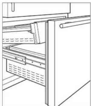 Sub-Zero CL4250SO - To install the freezer baskets (over-and-under models): - 1