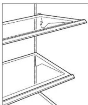 Sub-Zero CL4250SO - Para携带la posicón de un divisor del cajón del refrigerador: - 1