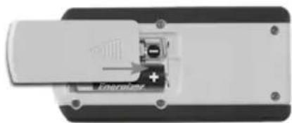 Laserliner Quadrum DigiPlus M350 S - Поставяне на батериите на дистанционното управление - 1