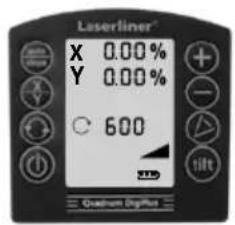 Laserliner® X 0.00 % Y 0.00 % 600 Quatern Duglar