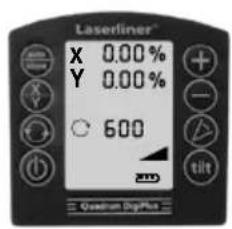 Laserliner X 0.00% Y 0.00% 600 250 Quadrum DigPlus