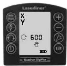 Laserliner® X Y 600 tilt Quadfront Digital